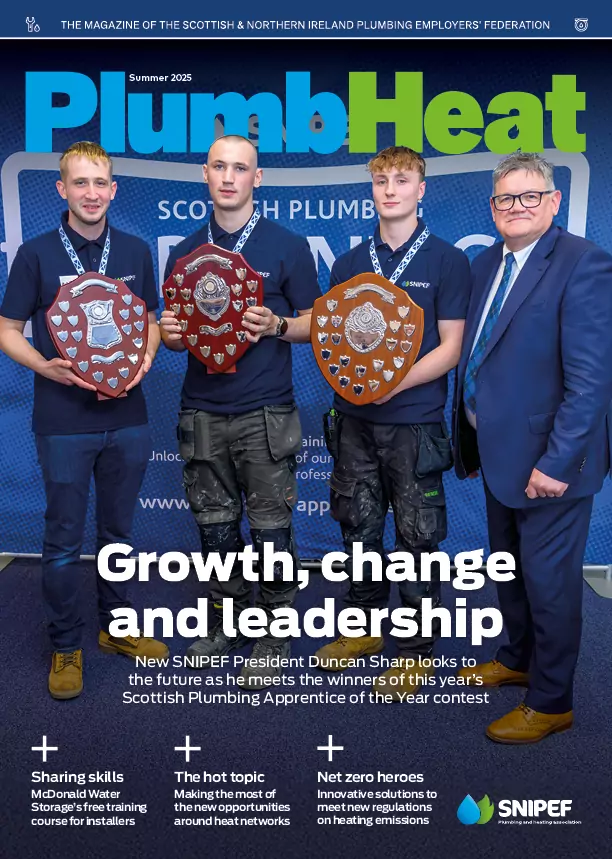Cover of thePlumbHeat Summer 2025 issue