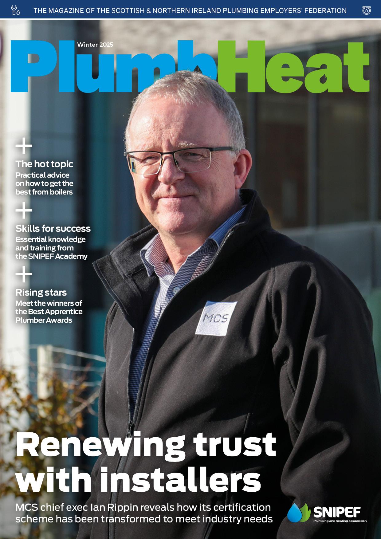 Cover of thePlumbHeat Winter 2025 issue